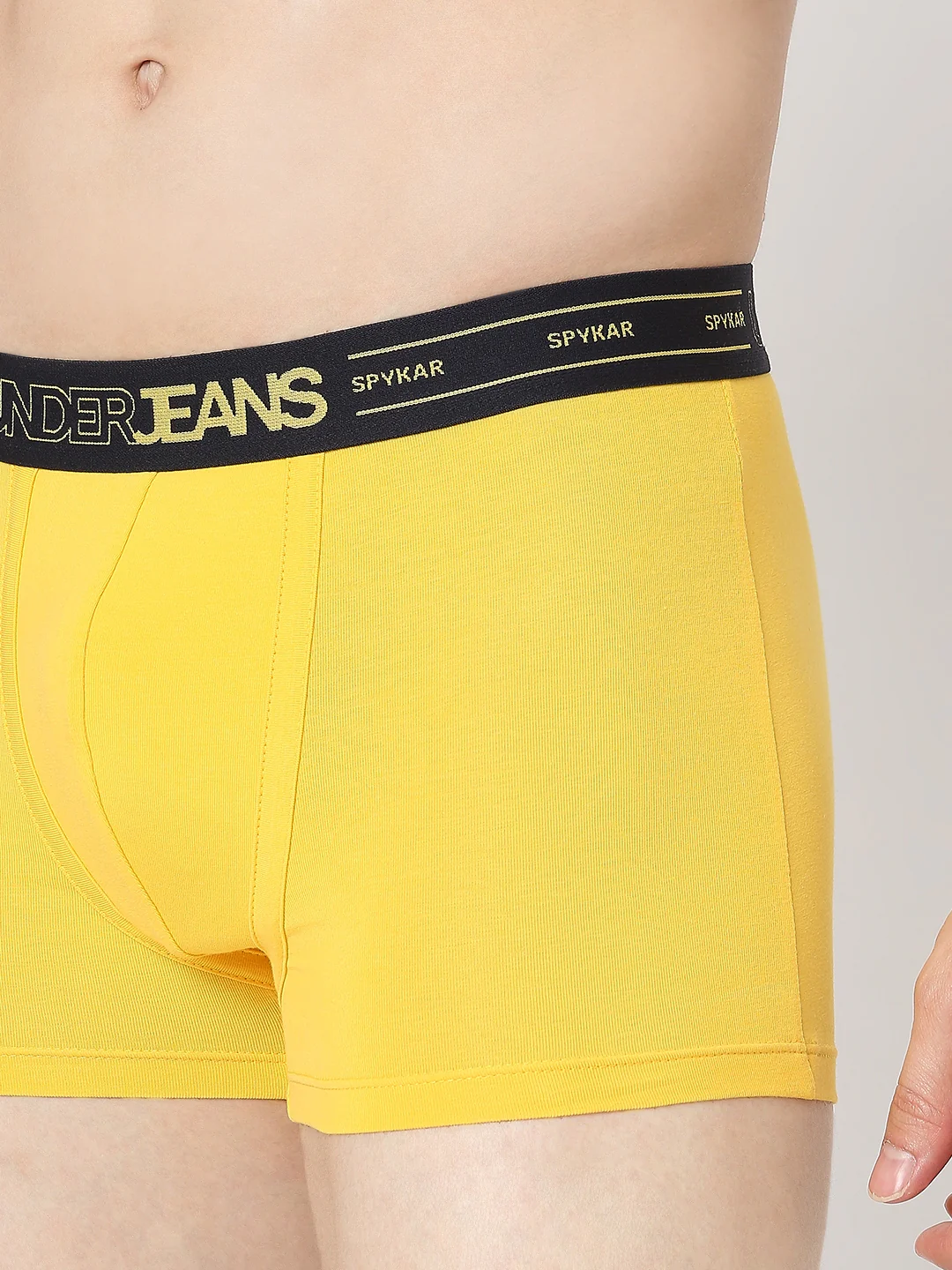 Underjeans Yellow Regular Fit Trunk - Image 6