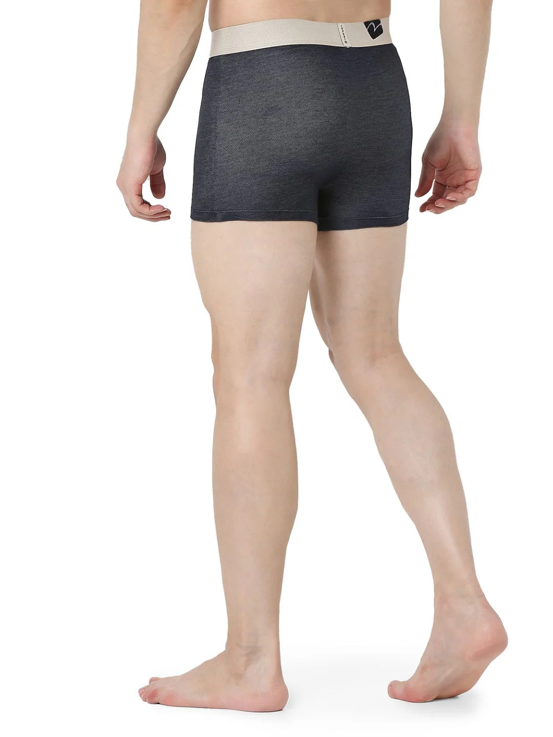 Underjeans Dark Blue Regular Fit Trunk - Image 5