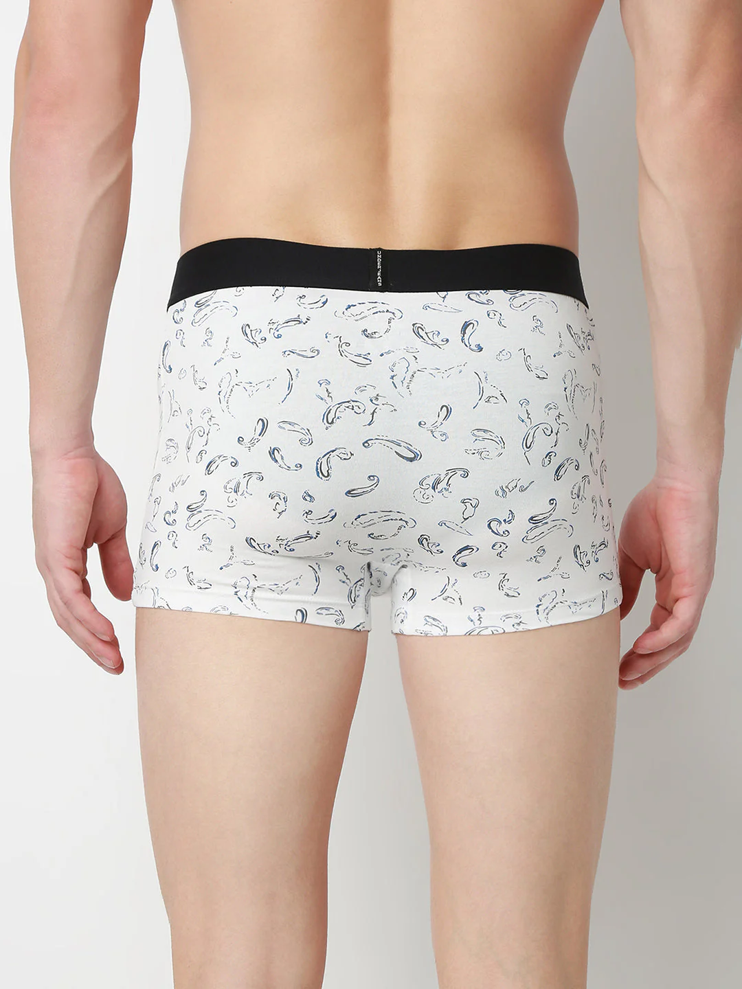 Underjeans Print White Trunk - Image 5