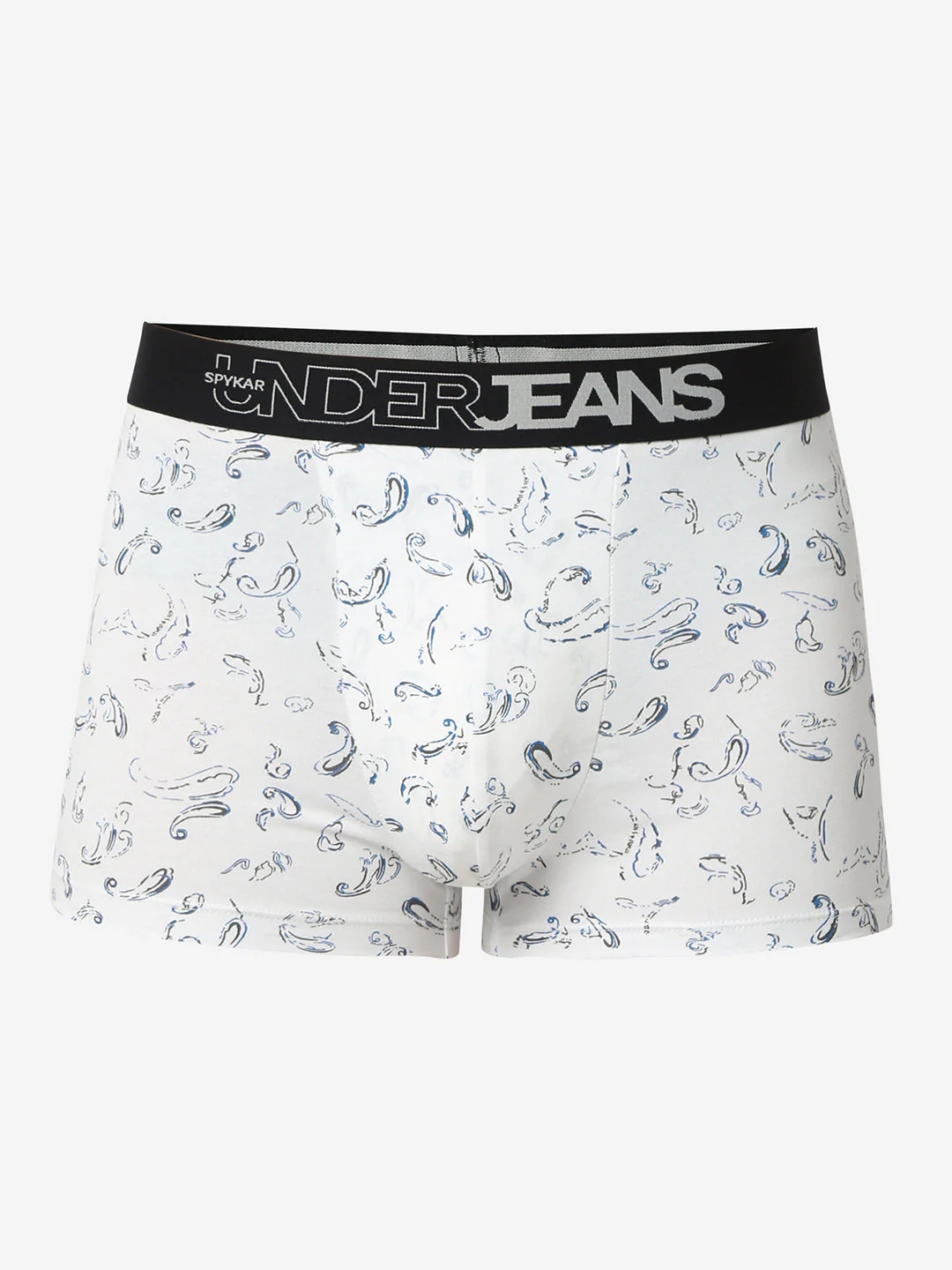 Underjeans Print White Trunk - Image 8