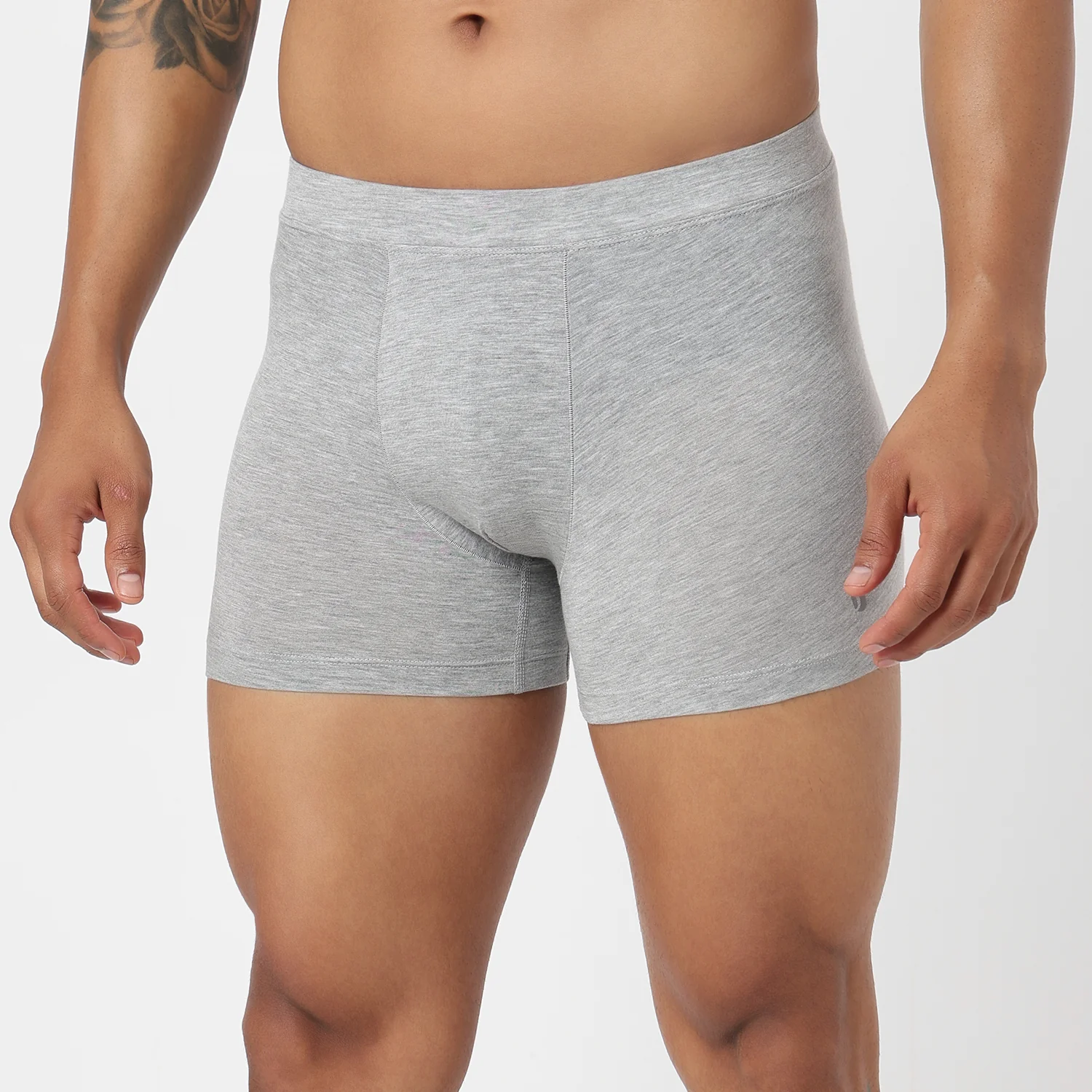 Underjeans Grey Spandex Trunk - Image 3