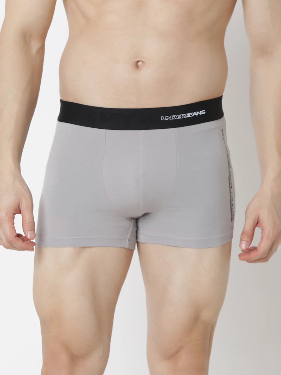 Underjeans Grey Regular Fit Trunk - Image 2