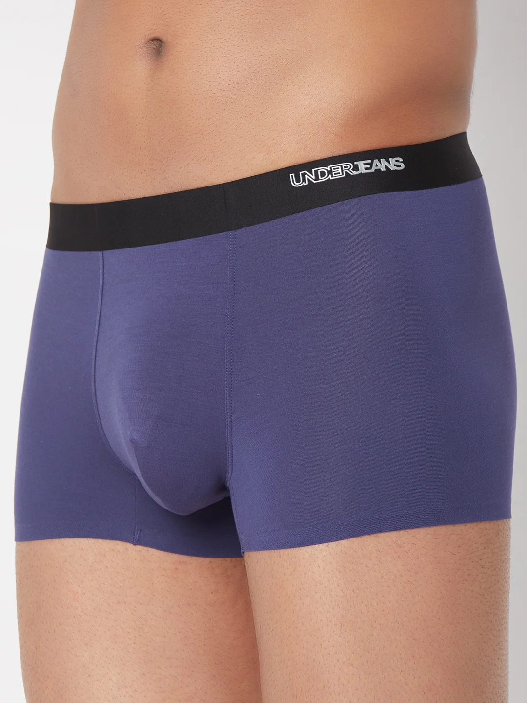 Underjeans Navy Solid Elastic Trunk - Image 6