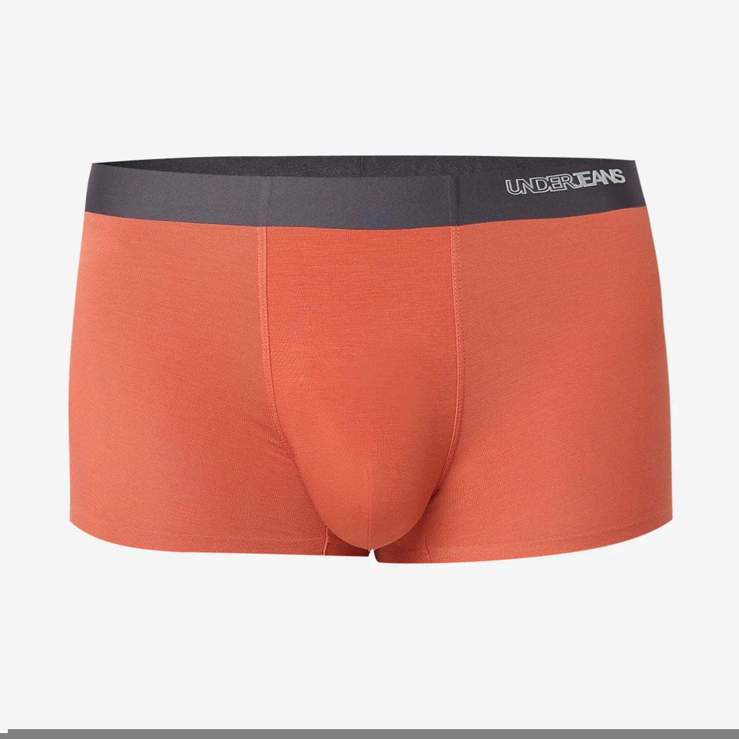 Underjeans Rust Orange Regular Fit Ultrasoft Trunk - Image 8
