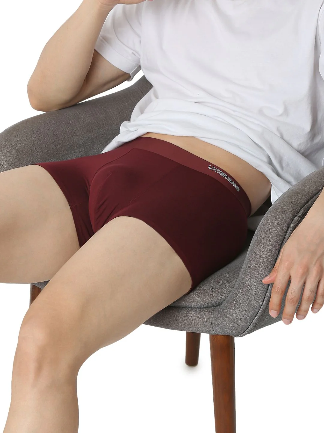 Underjeans Wine Regular Fit Trunk - Image 7