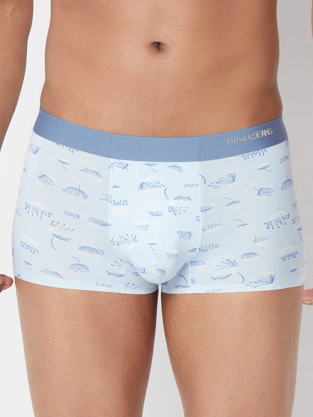 Underjeans Sky Blue Print Elastic Trunk - Image 2