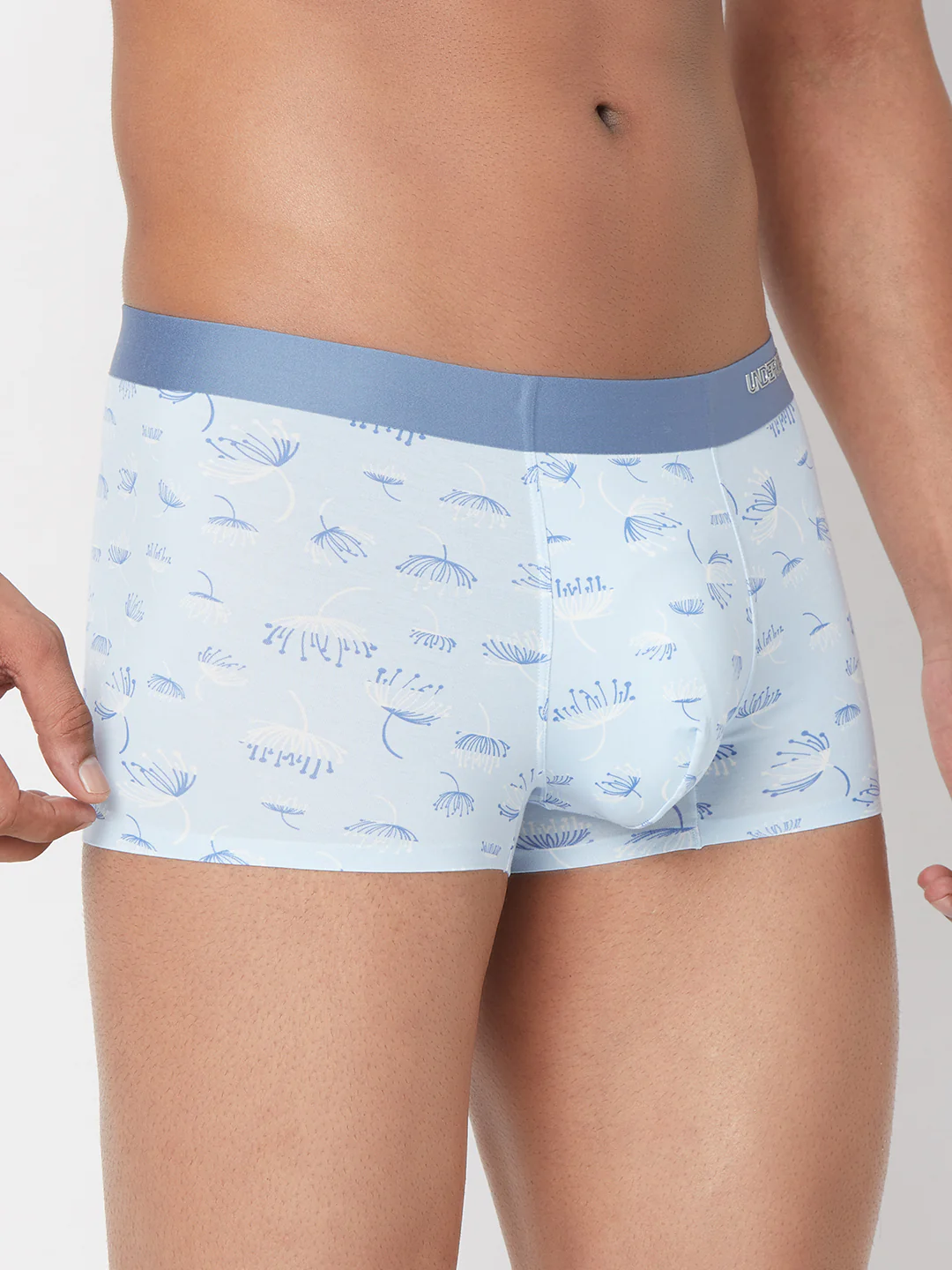 Underjeans Sky Blue Print Elastic Trunk - Image 4