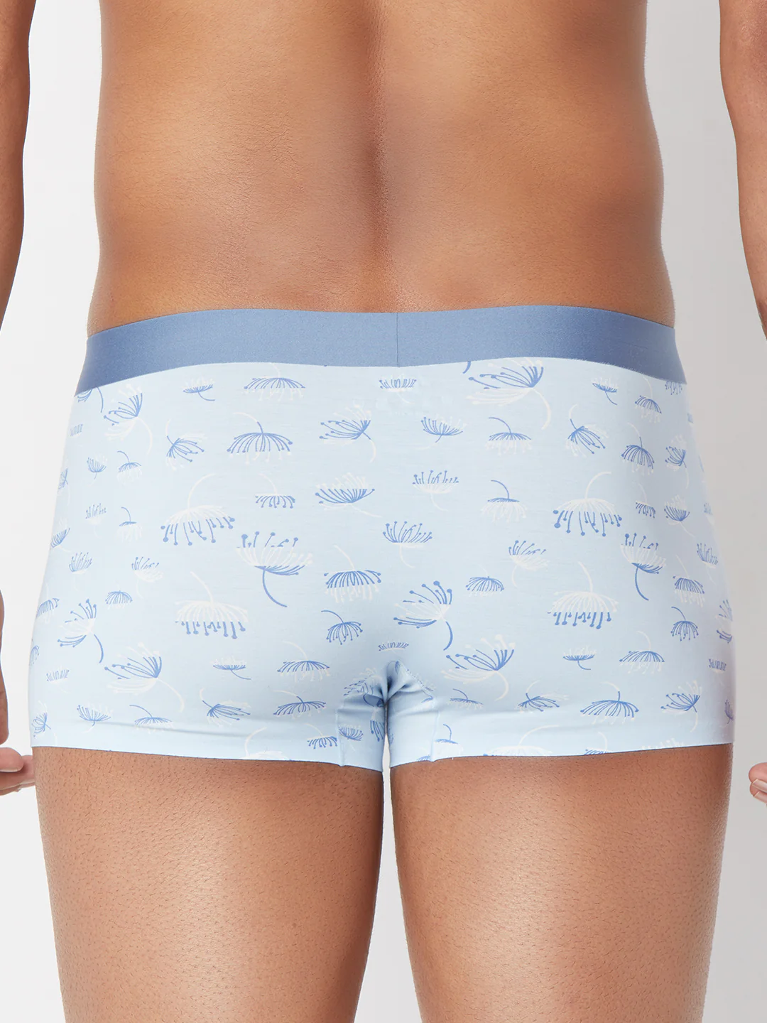 Underjeans Sky Blue Print Elastic Trunk - Image 5