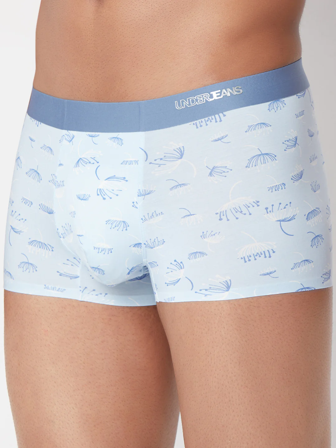 Underjeans Sky Blue Print Elastic Trunk - Image 6