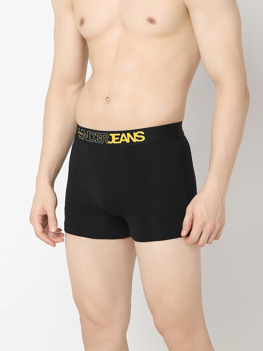 Underjeans Pack Of 2 Black & Maroon Trunk - Image 2
