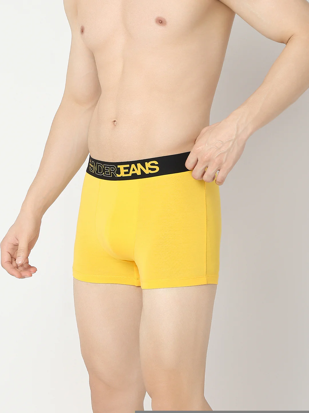 Underjeans Pack Of 2 Yellow & Black Trunk - Image 2