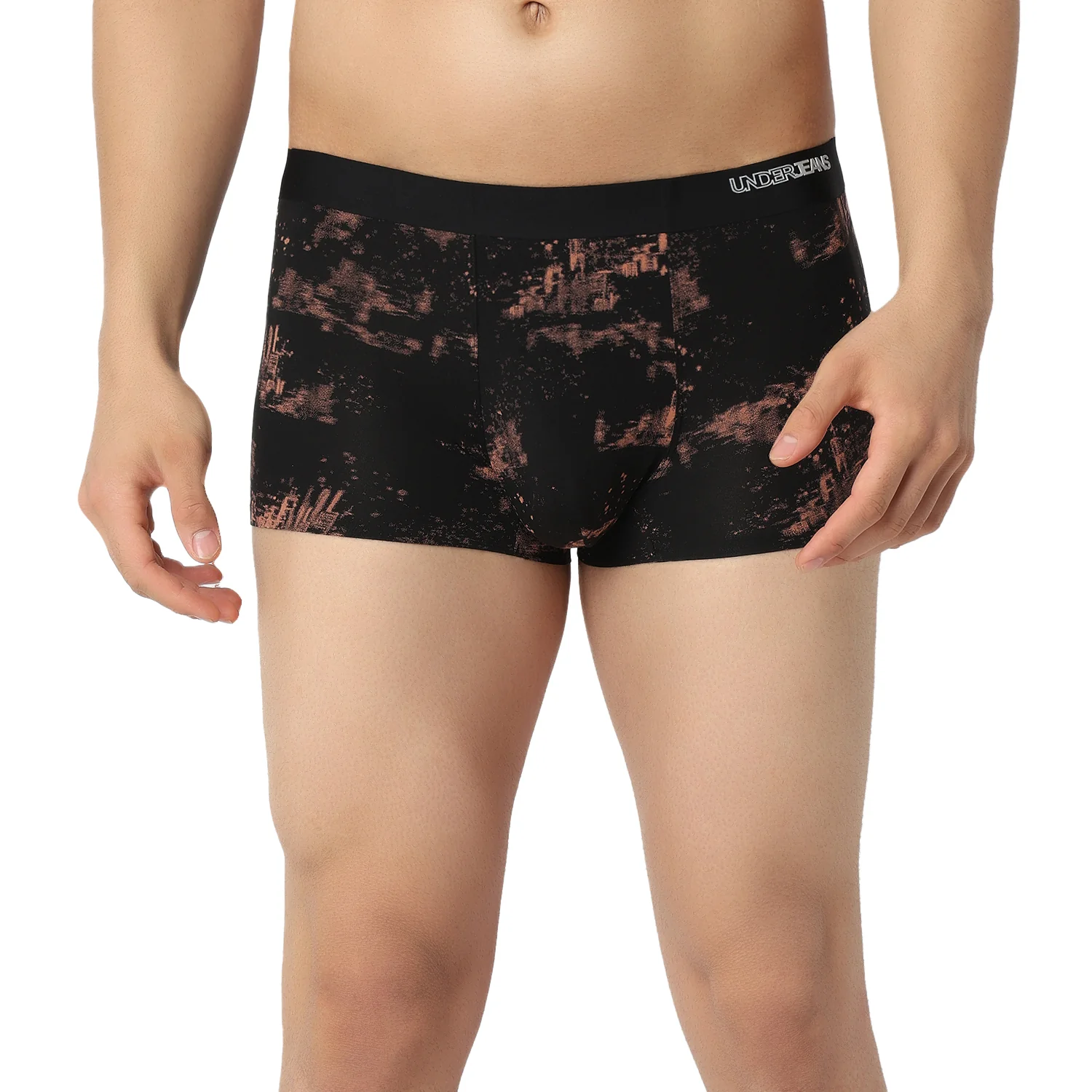 Underjeans Black Rust Regular Fit Ultrasoft Trunk - Image 2