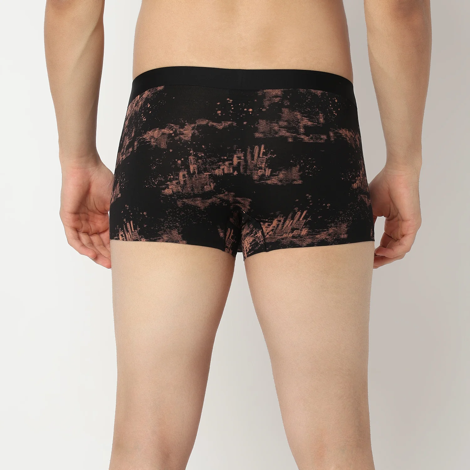 Underjeans Black Rust Regular Fit Ultrasoft Trunk - Image 3