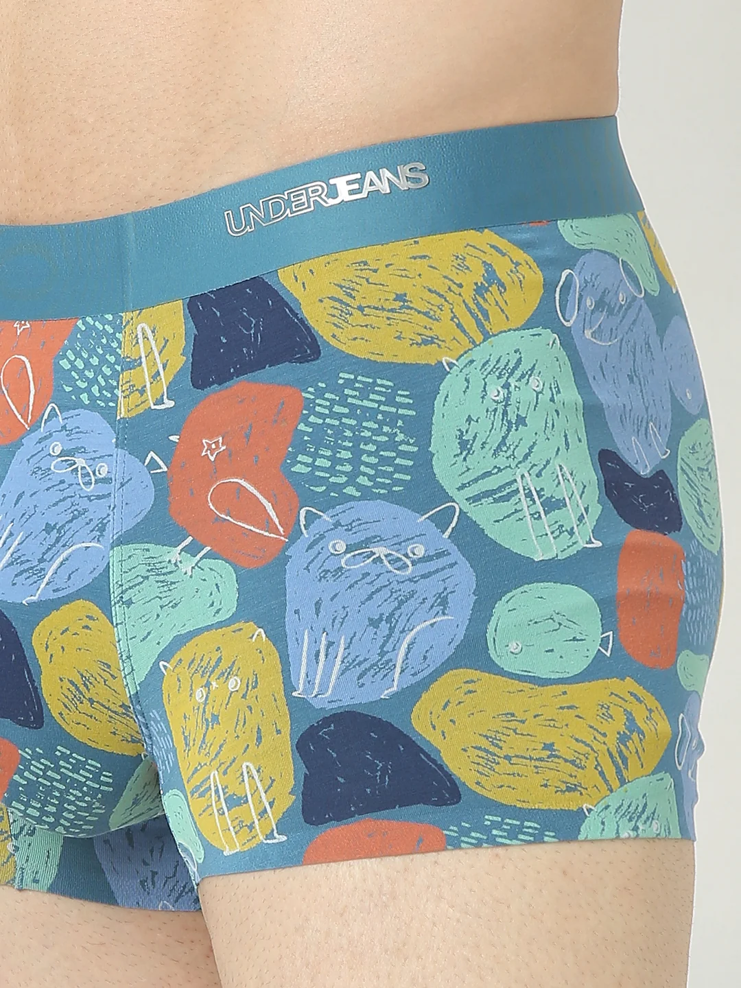 Underjeans Blue Print Elastic Trunk - Image 5