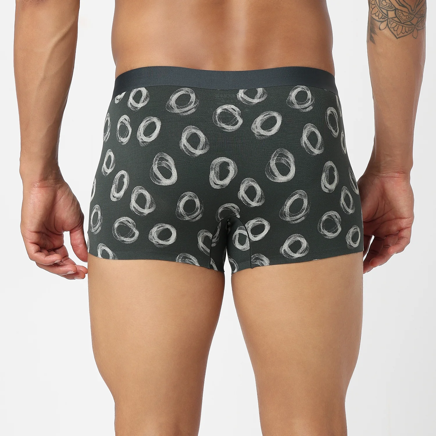 Underjeans Grey Modal Blend Trunk - Image 4