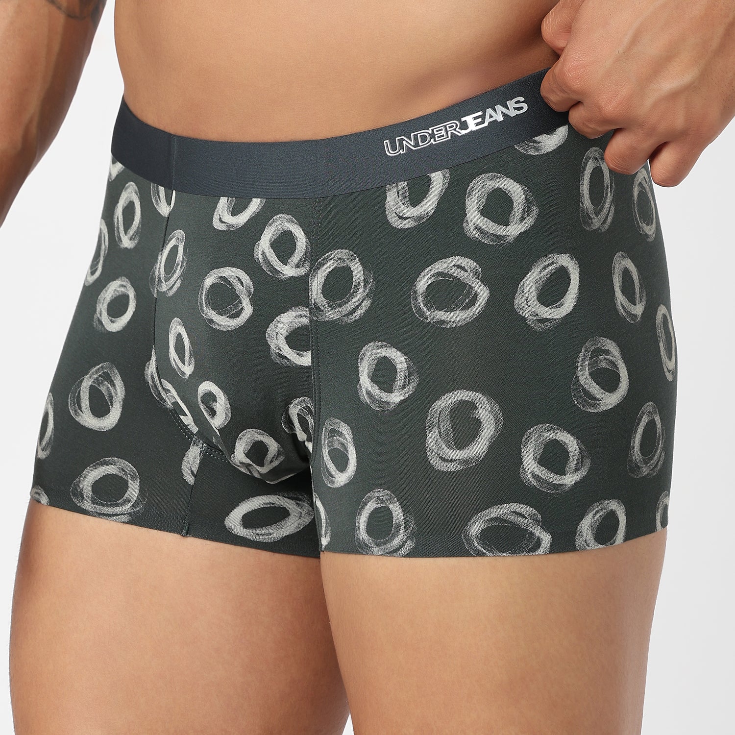 Underjeans Grey Modal Blend Trunk - Image 5