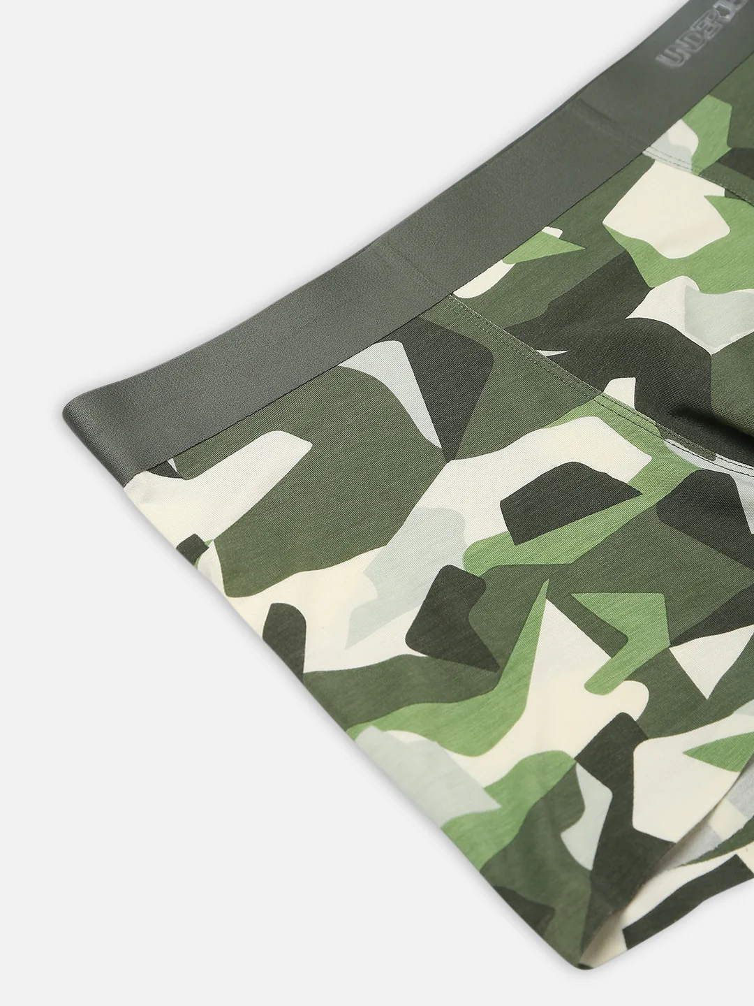 Underjeans Olive Print Elastic Trunk - Image 8