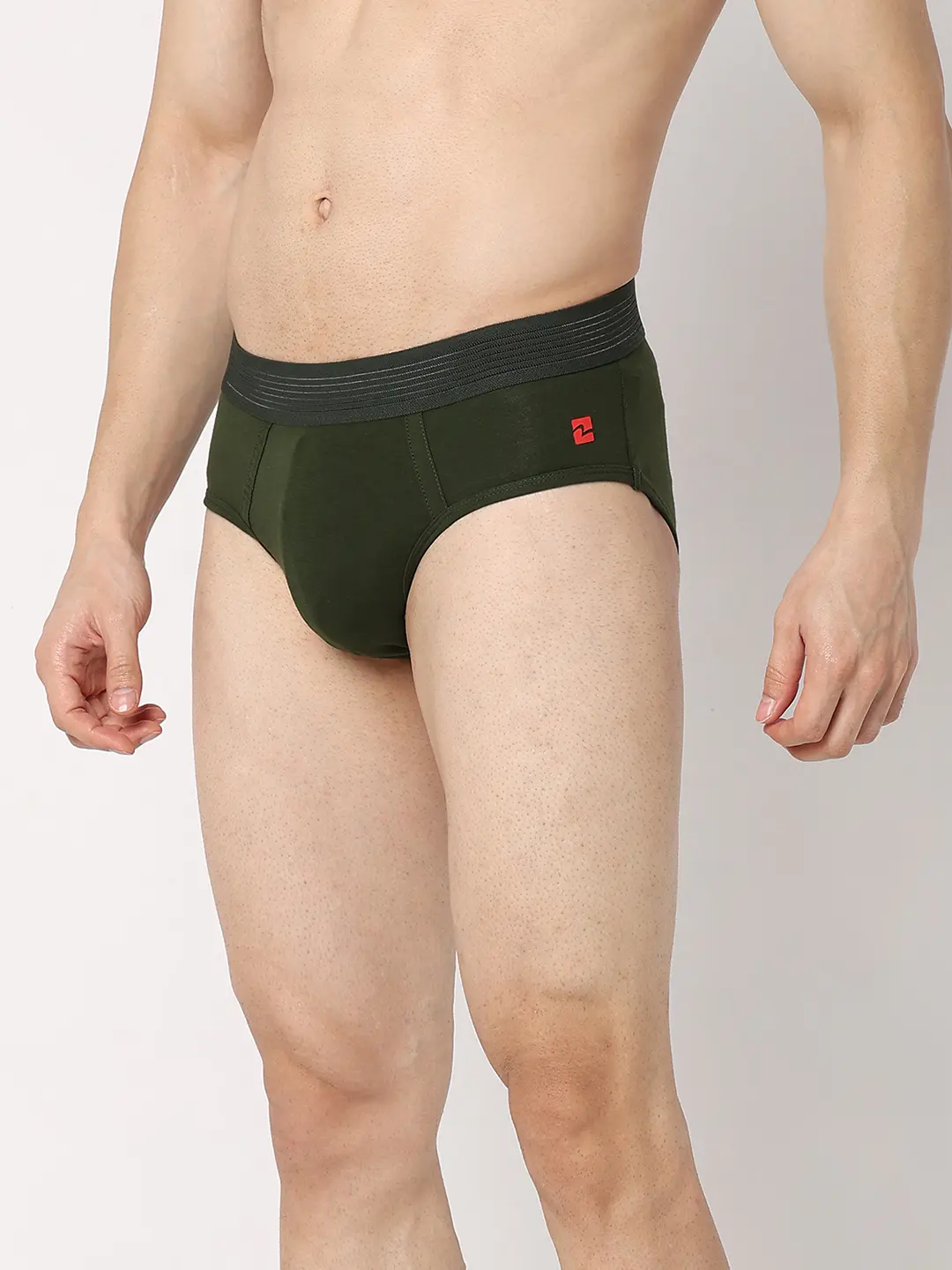 Underjeans Pack Of 2 Cotton Blend Regular Fit Briefs - Image 5