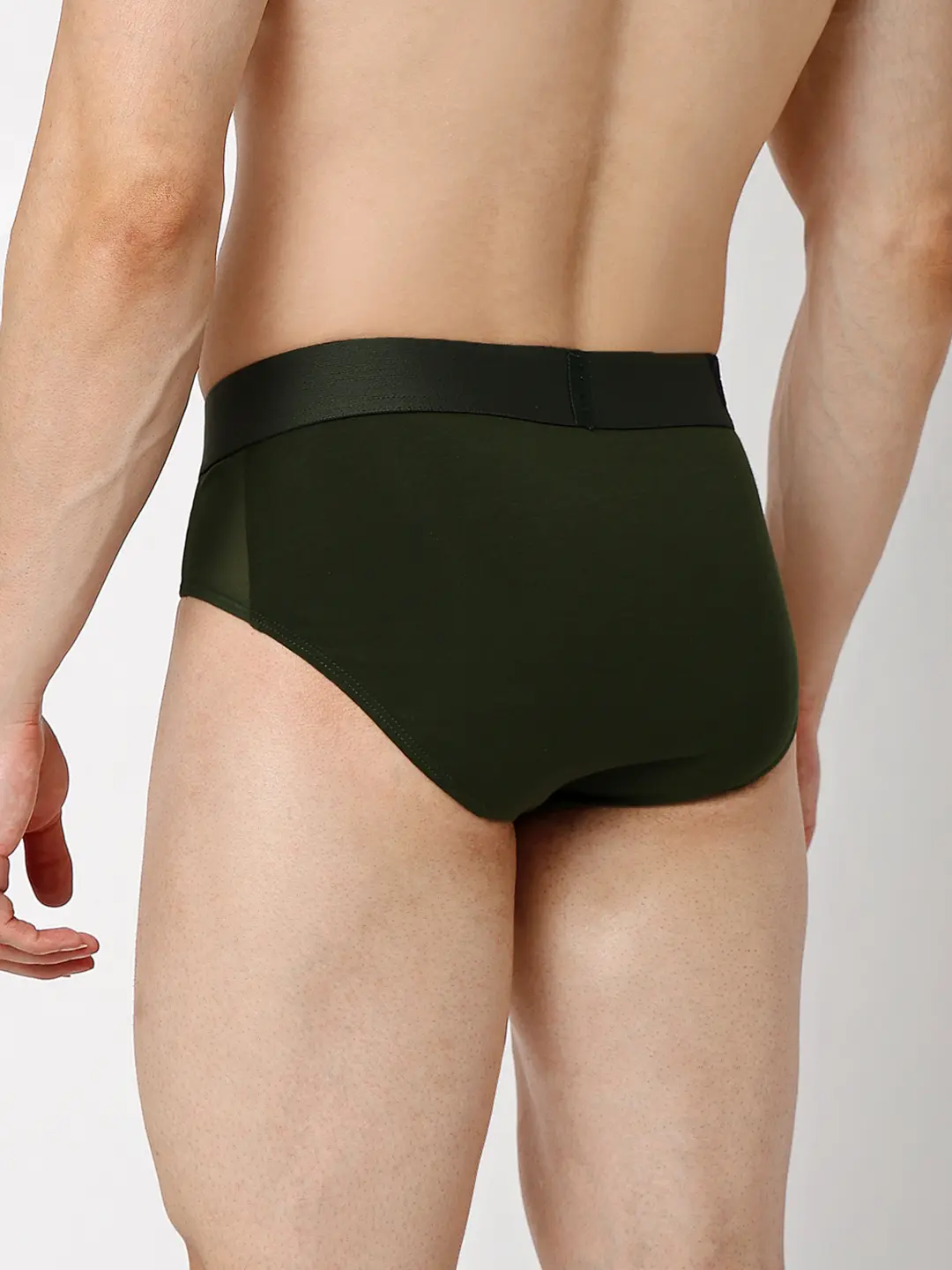 Underjeans Pack Of 2 Cotton Blend Regular Fit Briefs - Image 3