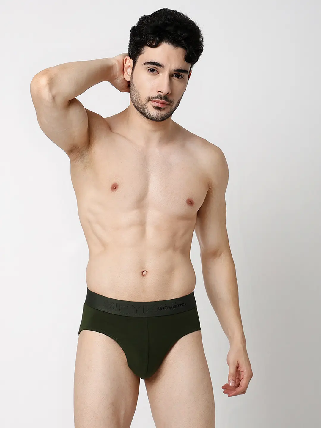 Underjeans Pack Of 2 Cotton Blend Regular Fit Briefs - Image 5