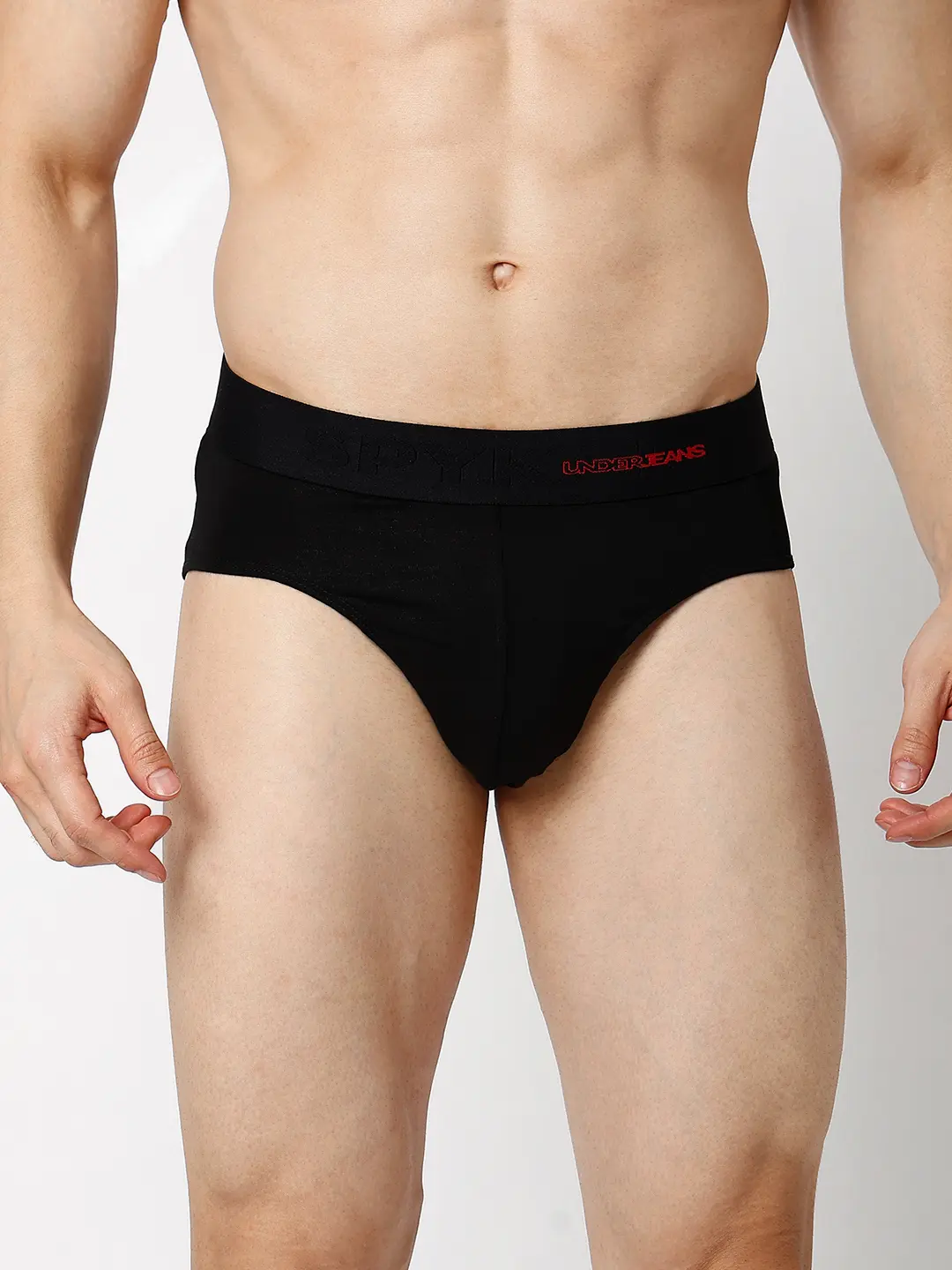Underjeans Pack Of 2 Cotton Blend Regular Fit Briefs - Image 6