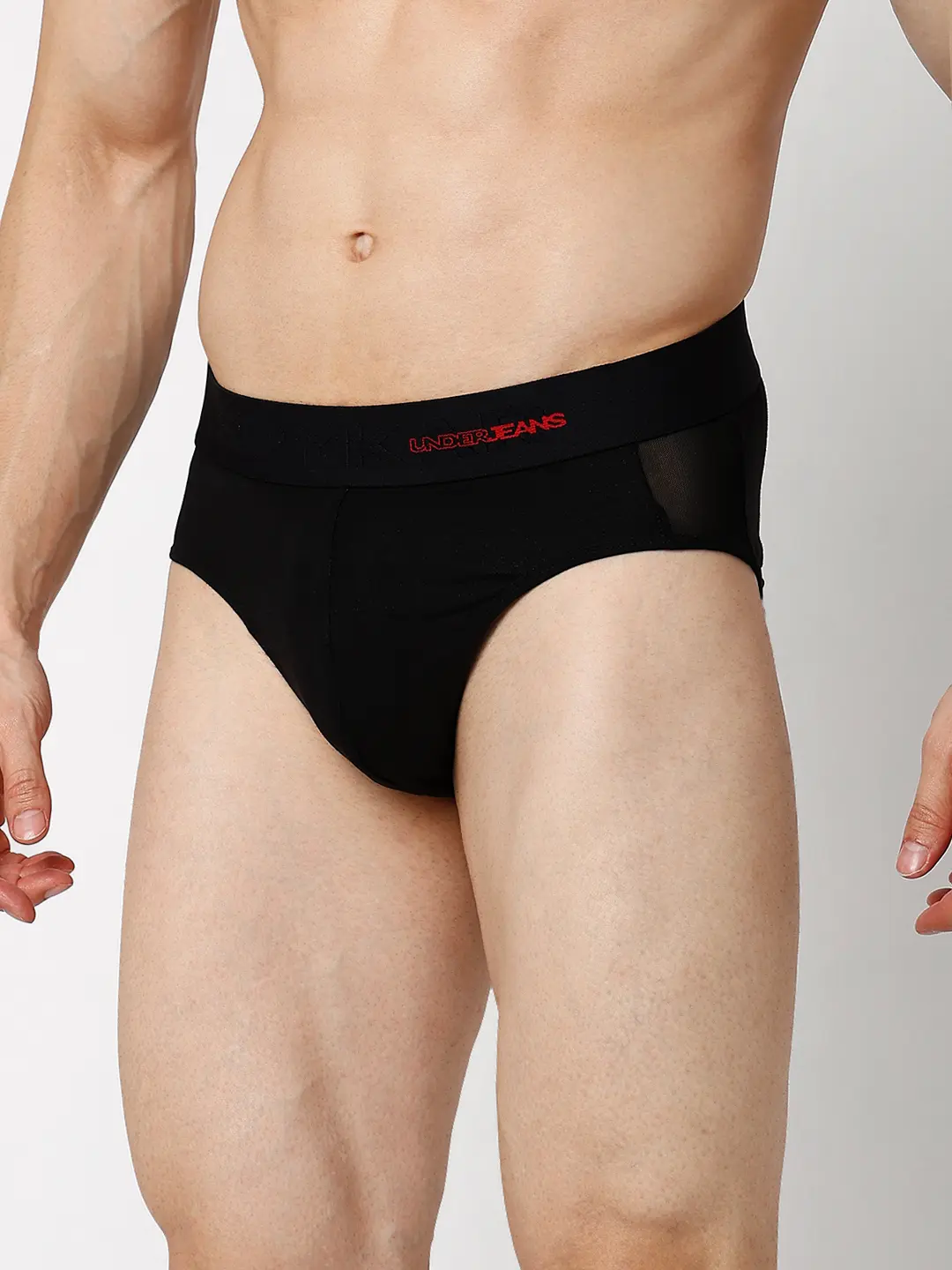 Underjeans Pack Of 2 Cotton Blend Regular Fit Briefs - Image 7
