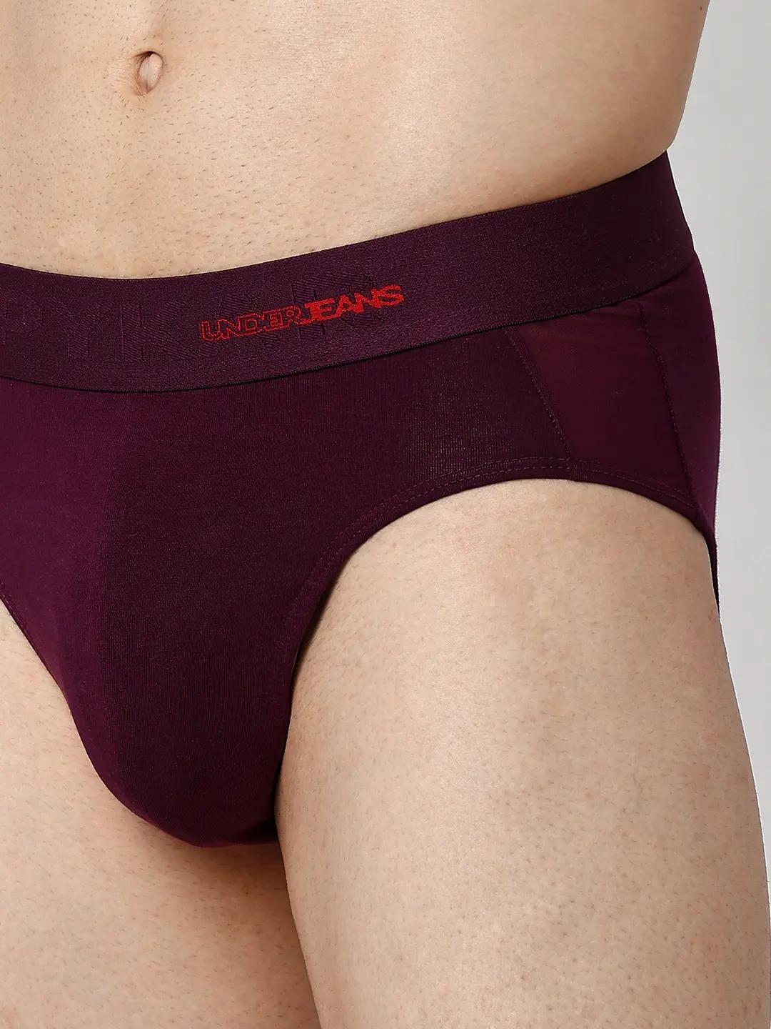 Underjeans Pack Of 2 Cotton Blend Regular Fit Briefs - Image 7