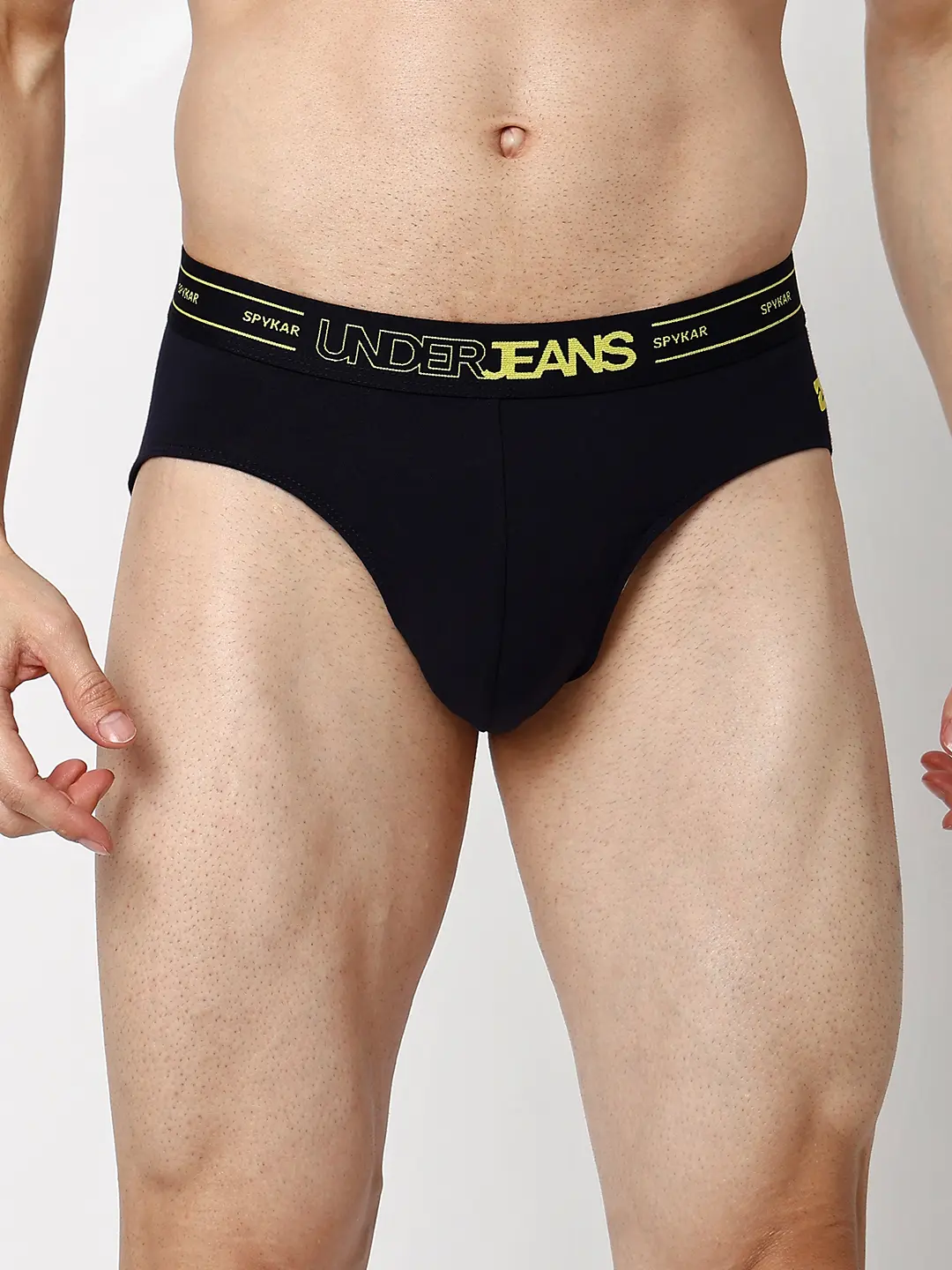 Underjeans Pack Of 2 Cotton Blend Regular Fit Briefs - Image 5