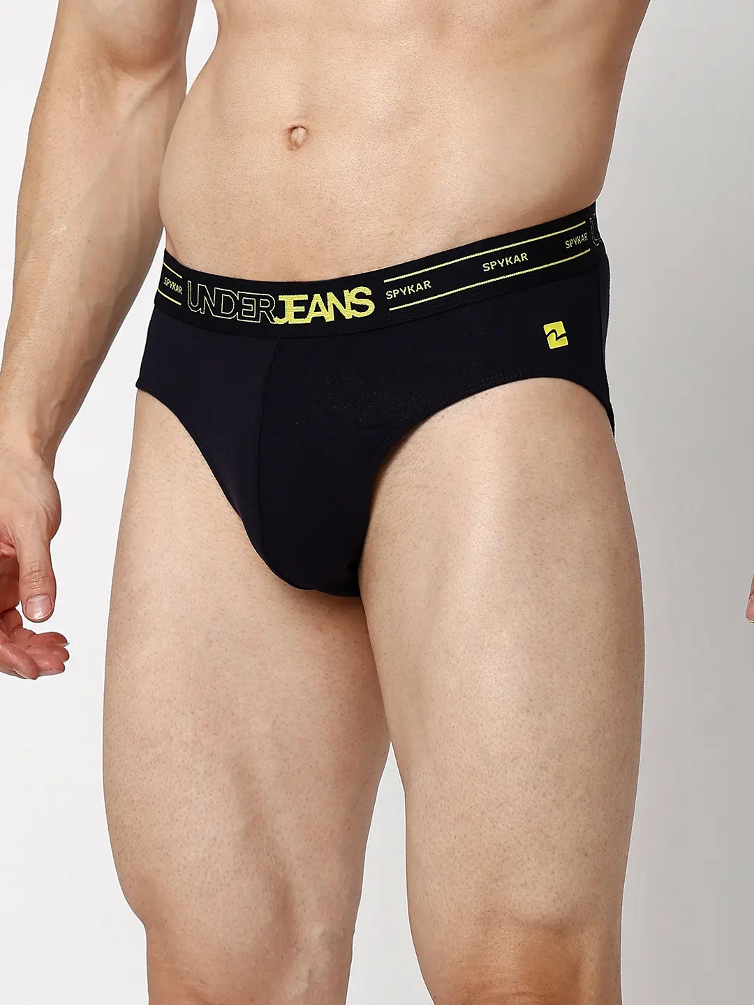 Underjeans Pack Of 2 Cotton Blend Regular Fit Briefs - Image 6