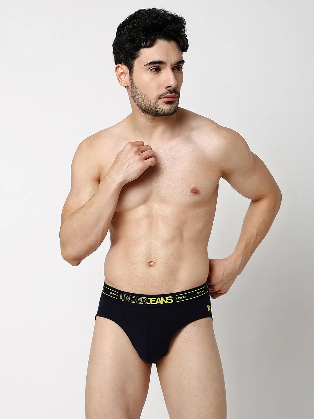 Underjeans Pack Of 2 Cotton Blend Regular Fit Briefs - Image 8
