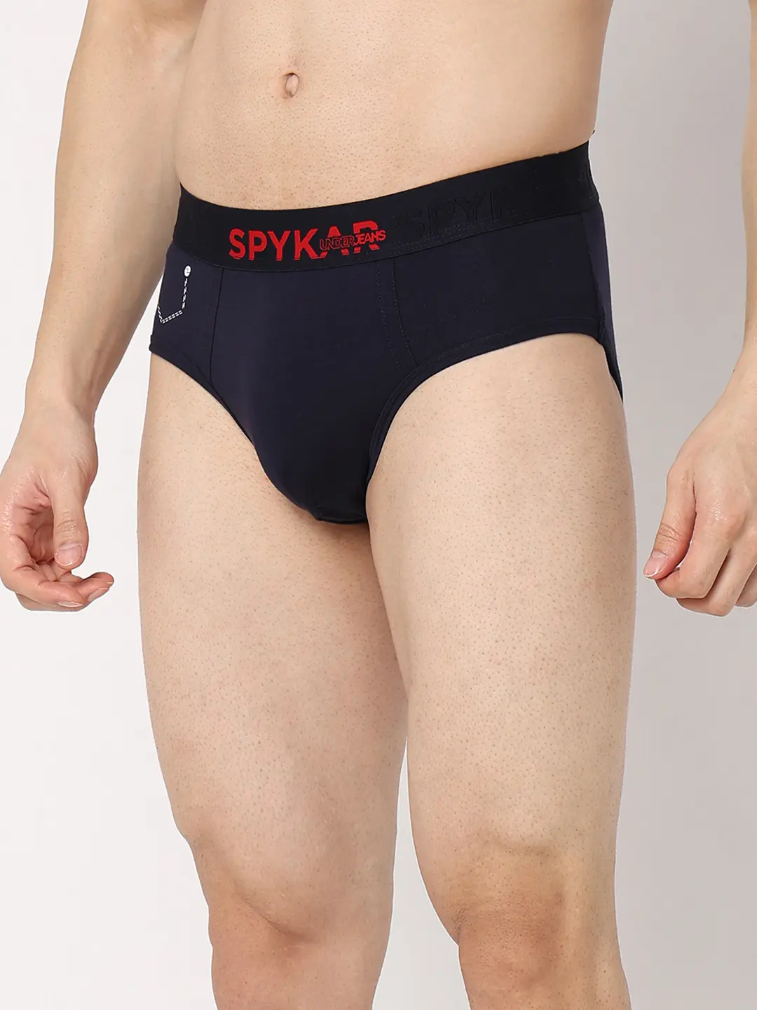 Underjeans Pack Of 2 Cotton Blend Regular Fit Briefs - Image 4