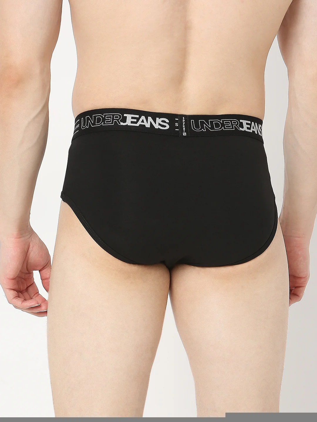 Underjeans Pack Of 2 Black & Red Briefs - Image 6