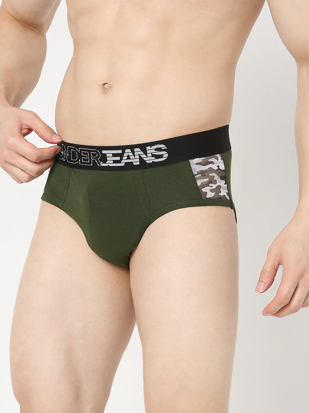 Underjeans Pack Of 2 Regular Fit Briefs - Image 4