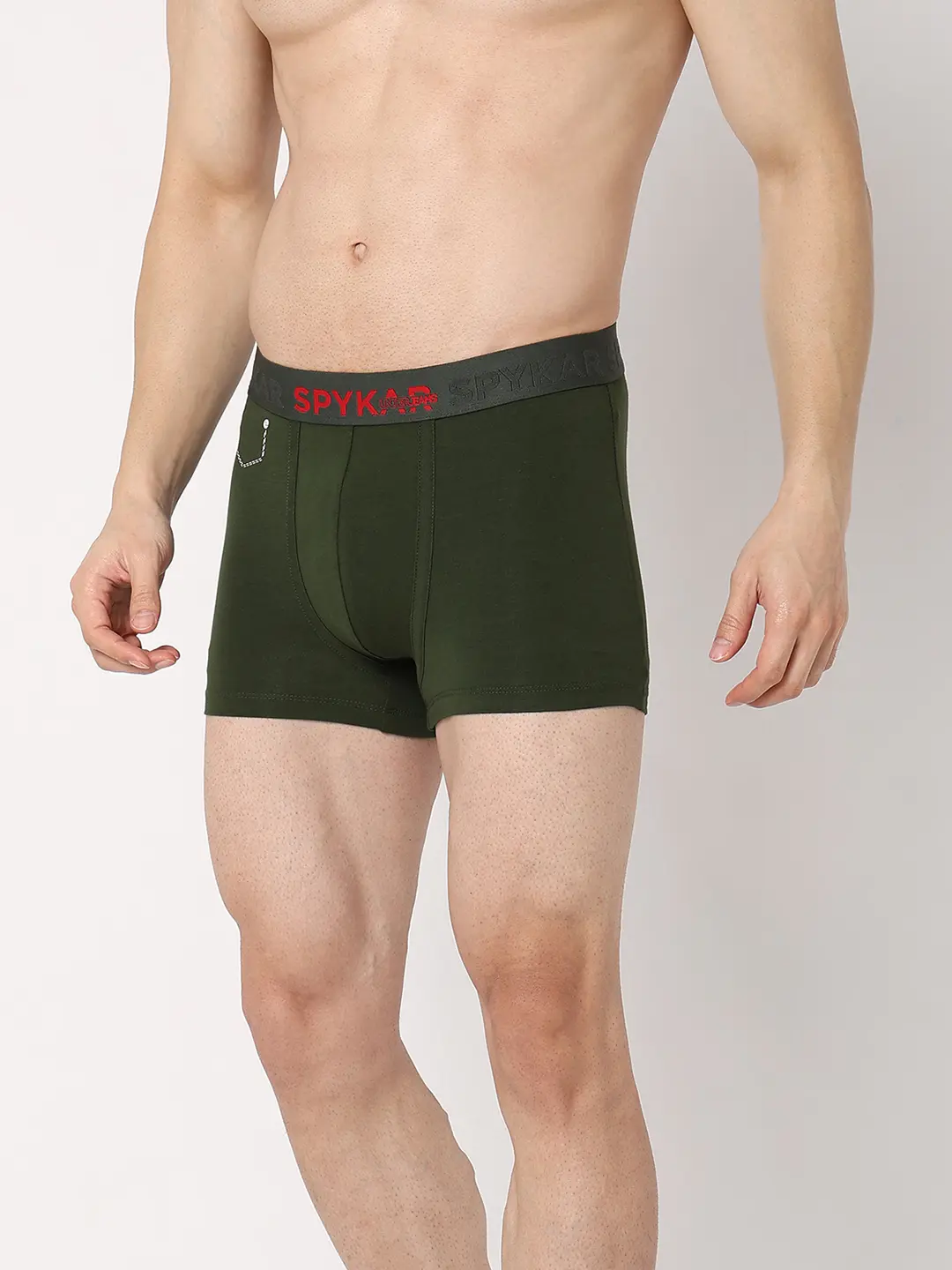 Underjeans Pack Of 2 Cotton Blend Regular Fit Trunks - Image 5