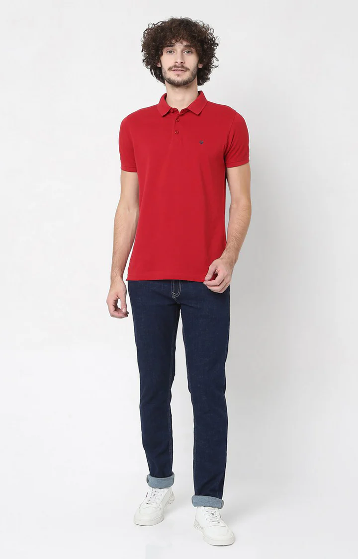 Underjeans T-Shirt Red Regular Fit - Image 2