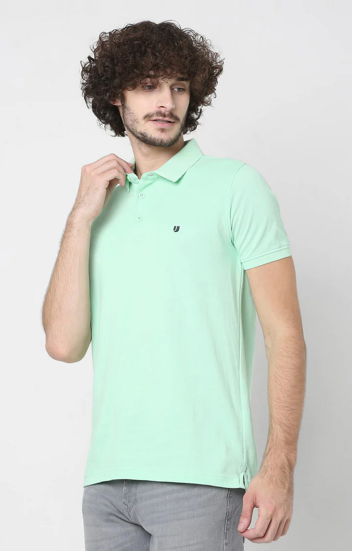 Underjeans T-Shirt Green Regular Fit - Image 3