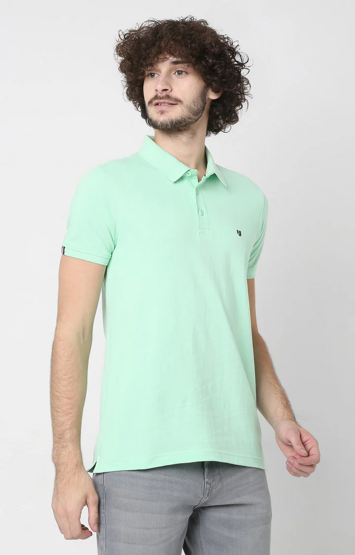 Underjeans T-Shirt Green Regular Fit - Image 4