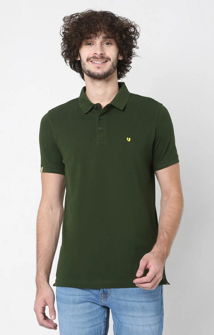 Underjeans T-Shirt Green Regular Fit - Image 7