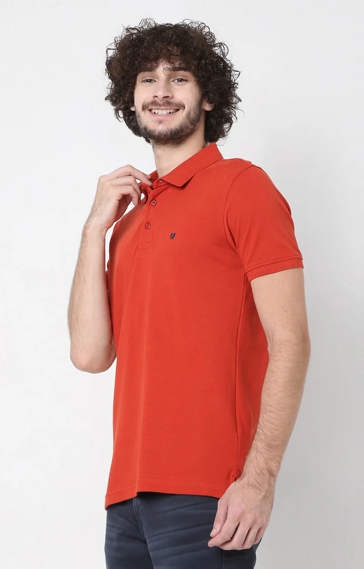 Underjeans T-Shirt Orange Regular Fit - Image 3