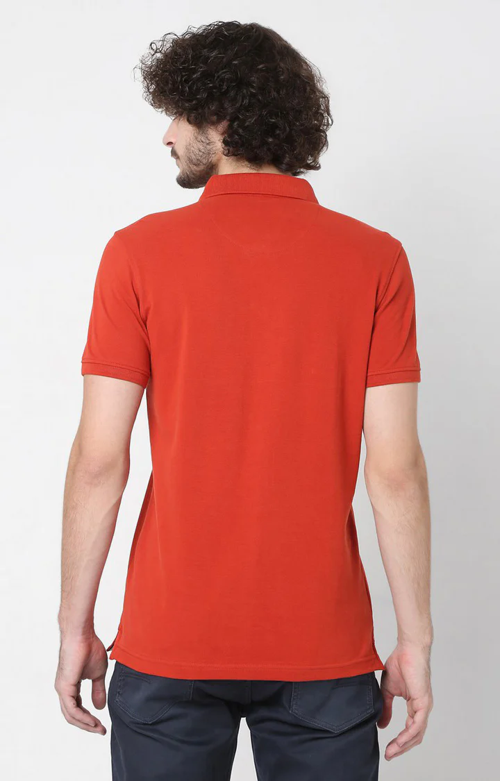 Underjeans T-Shirt Orange Regular Fit - Image 5
