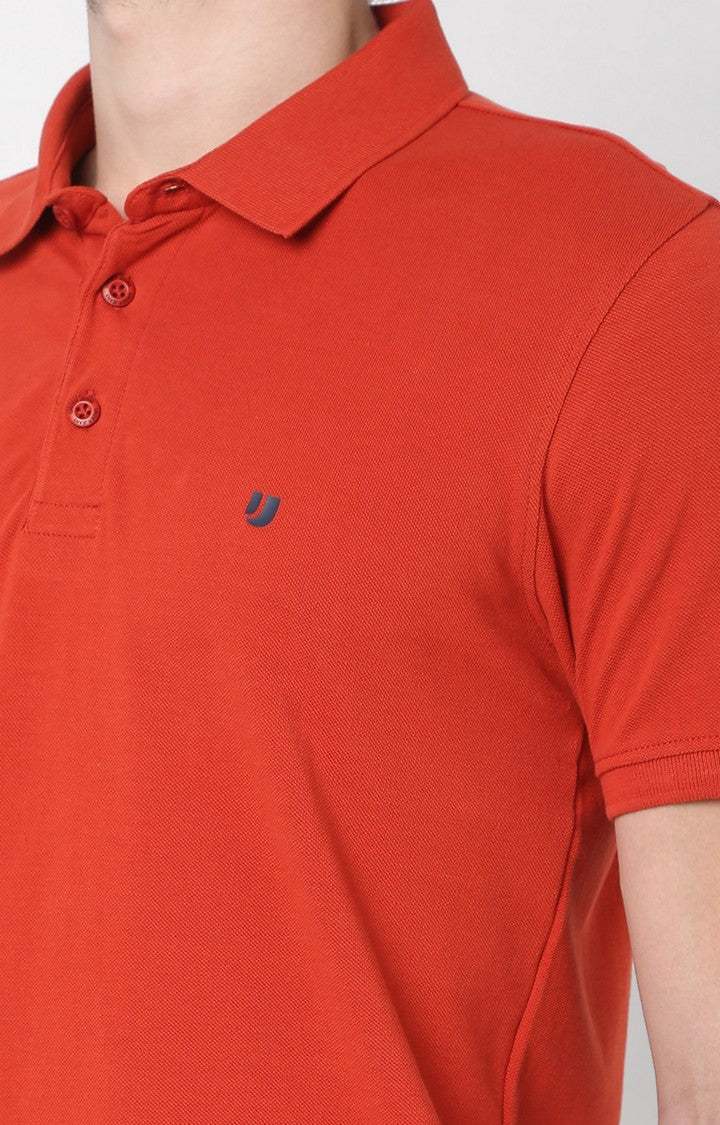 Underjeans T-Shirt Orange Regular Fit - Image 6