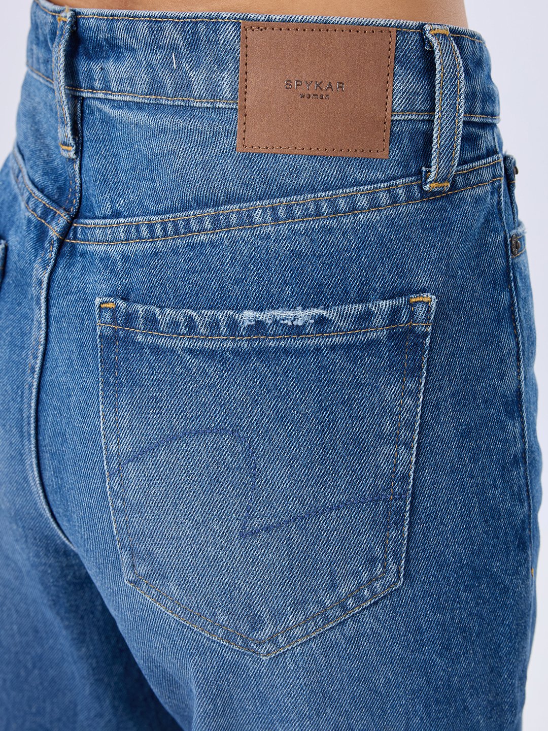 Women Bella-Wide Jeans Wide Leg Blue High Rise - Image 8