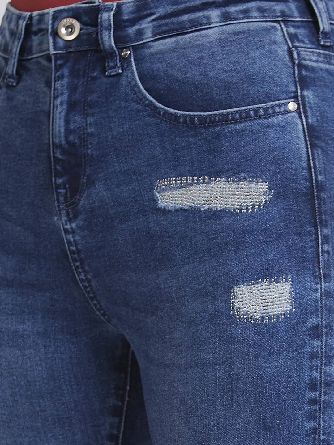 Women Emma Jeans Skinny Fit Blue Regular - Image 5