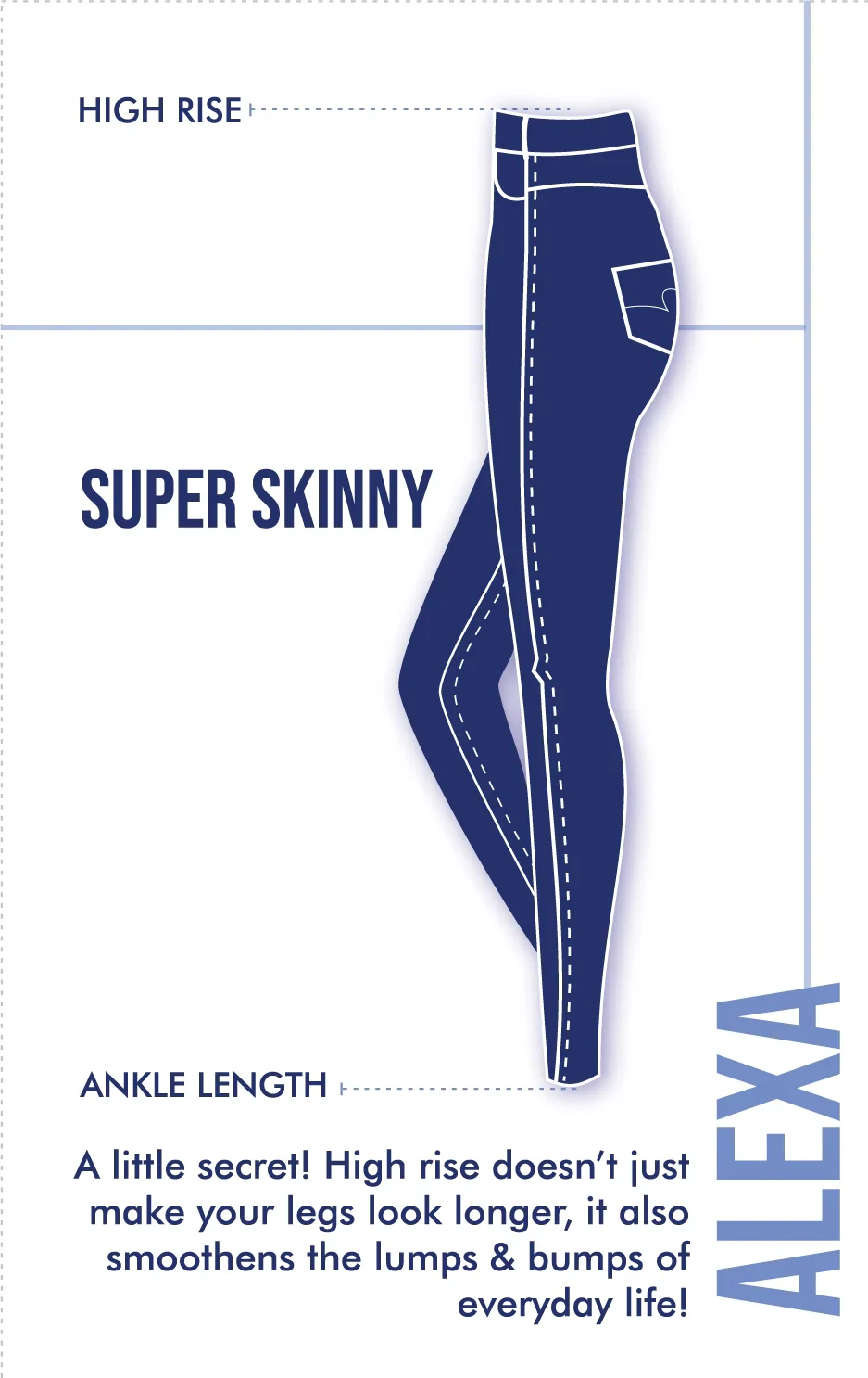 Women Jeans Super Skinny Fit Black Ankle Length - Image 7