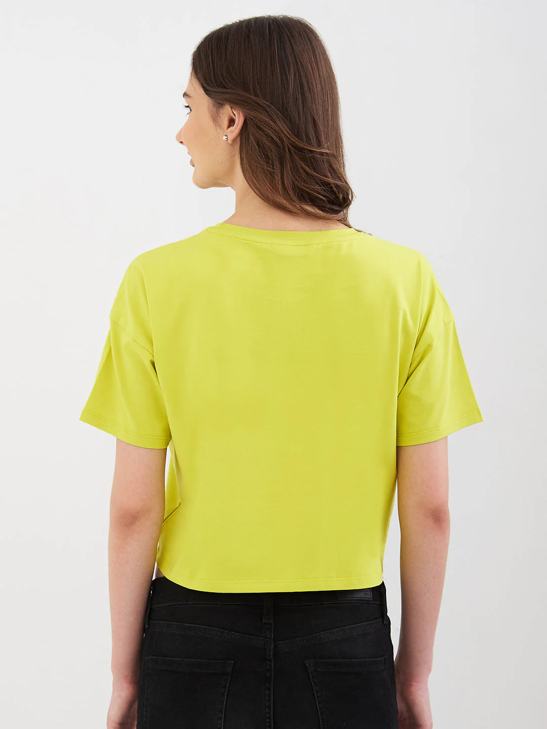 Women T-Shirt Lemon Boxy Fit - Image 4