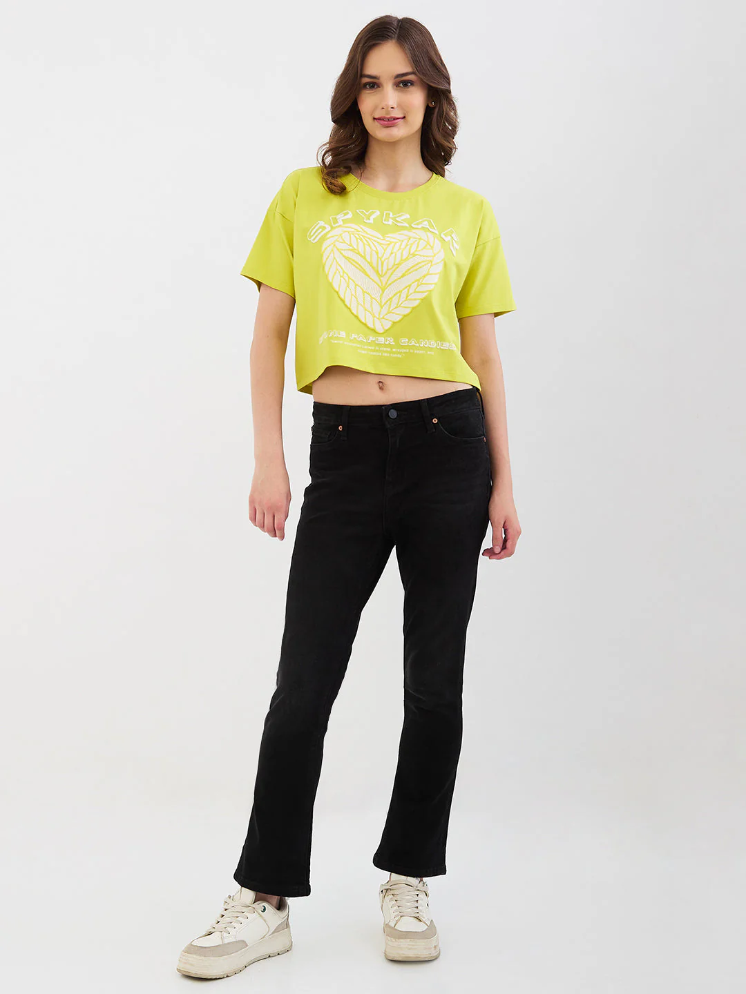 Women T-Shirt Lemon Boxy Fit - Image 5