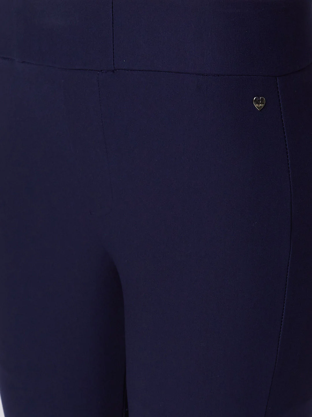 Women Trackpant Skinny Fit Blue High Rise - Image 5
