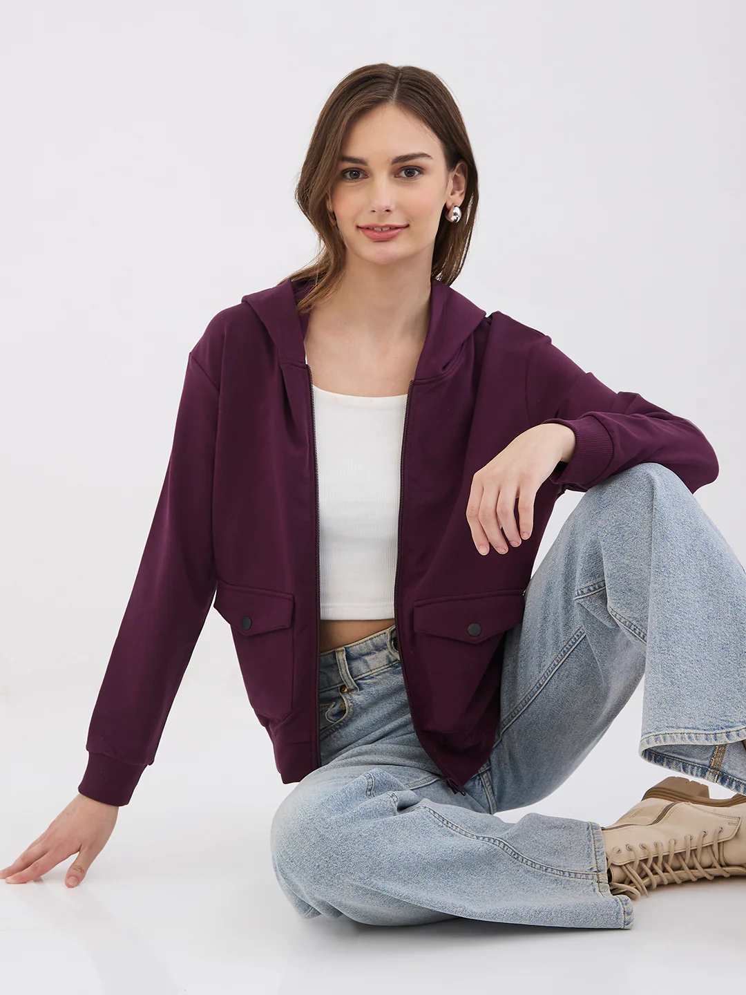 Women Sweatshirt Lacquer Regular Fit - Image 7